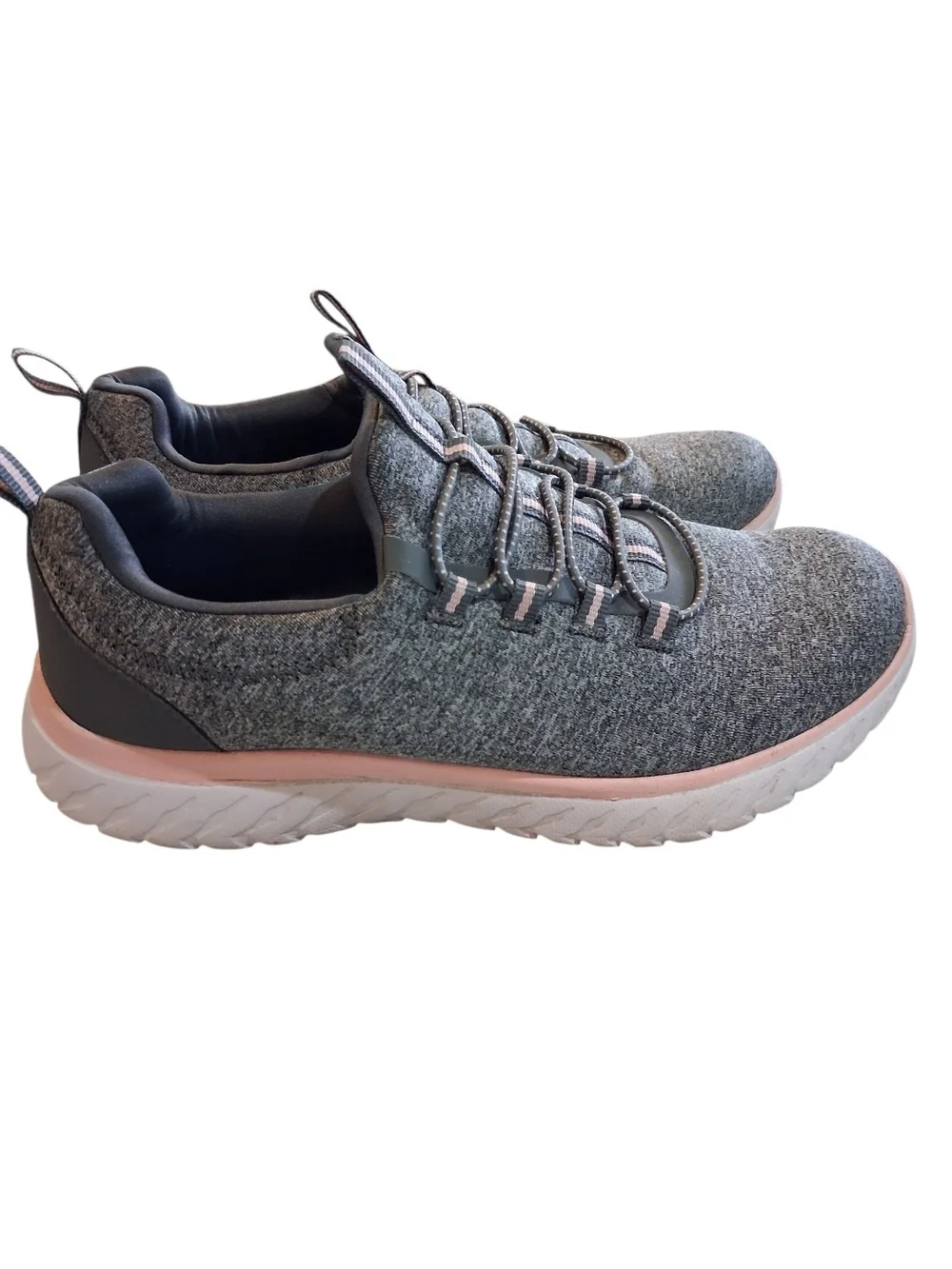 Athletic Works Grey and Pink  Sneakers